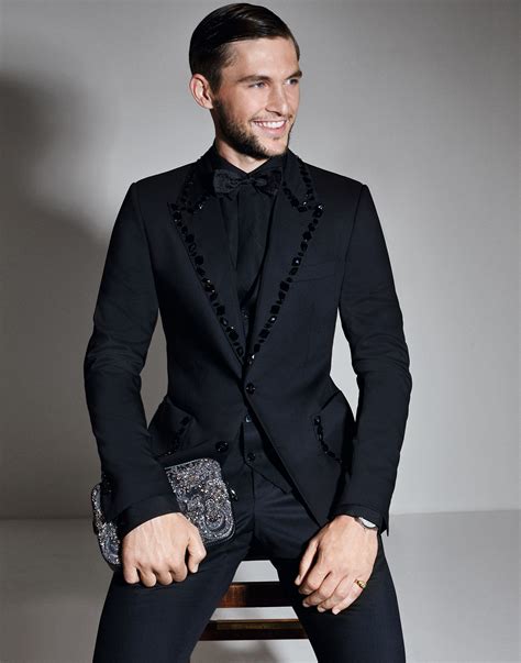 men's suits dolce gabbana|dolce and gabbana models men.